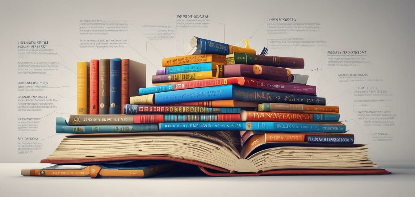 Infographic showing various categories of nonfiction books.